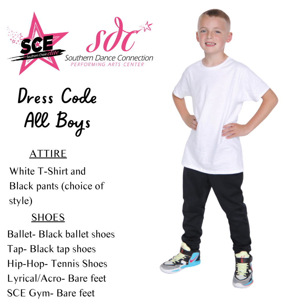 All Boys Dress Code